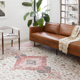Loloi Skye Ivory / Berry Rug - Rug & Weave