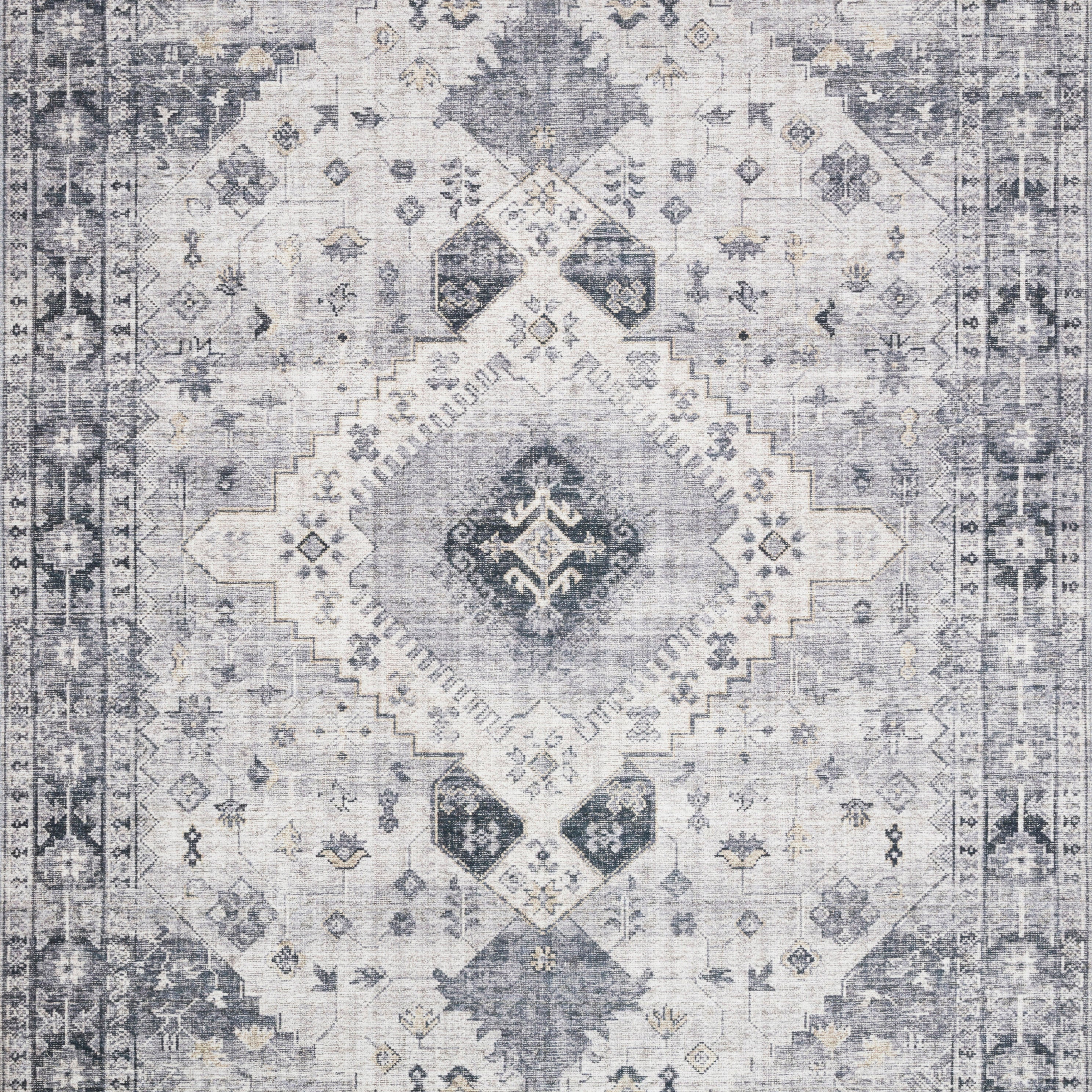 Loloi Skye Silver / Grey Rug - Rug & Weave