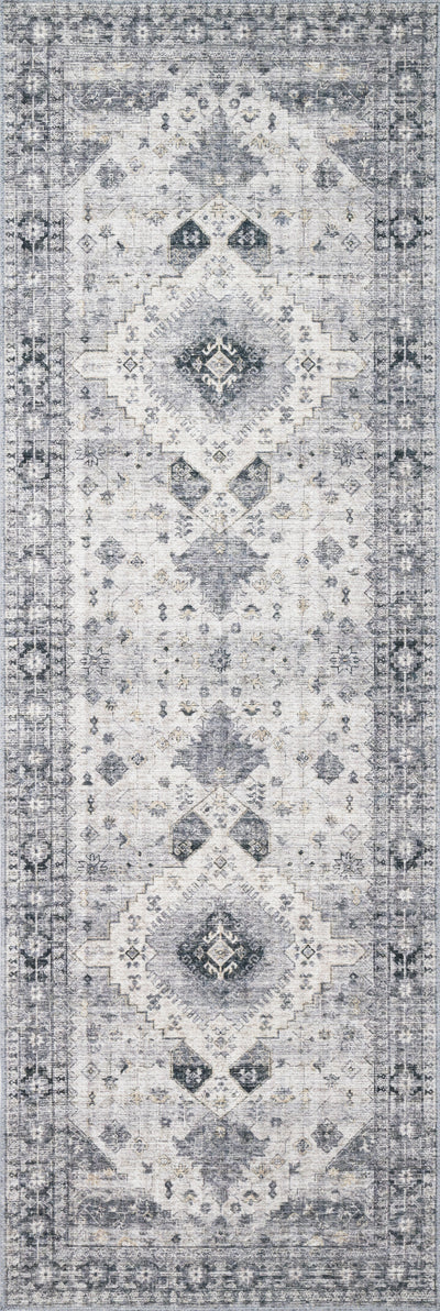 Loloi Skye Silver / Grey Rug - Rug & Weave