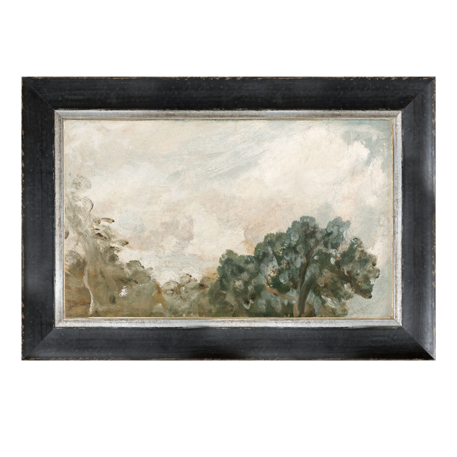 “View of Trees Petite Scape” Framed Art Print
