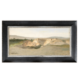 “Sandy Hills Petite Landscape” Framed Art Print - Rug & Weave