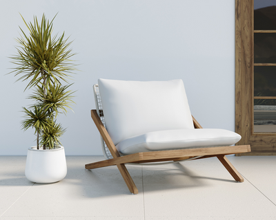Barrie Indoor/Outdoor Lounge Chair - Rug & Weave