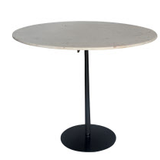 RETAIL FIXTURE - Iron & Marble Table - Rug & Weave
