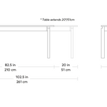 Gus* Modern Annex Extendable Dining Table - Rug & Weave