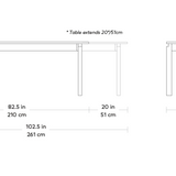 Gus* Modern Annex Extendable Dining Table - Rug & Weave