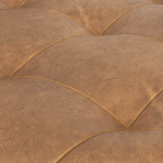 Nila Leather Ottoman - Rug & Weave
