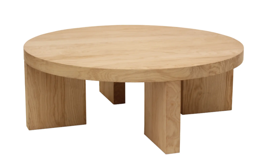Heritage Coffee Table - Round 4 - b - FURNITURE - coffee table - round Moe's Furniture