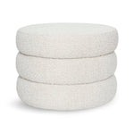 Fisher Ottoman - Boucle 6 - FURNITURE - ottoman Style in Form