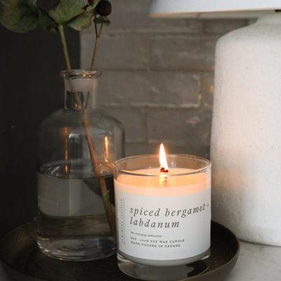 Spiced Bergamot & Labdanum Candle by Luminary Emporium - Rug & Weave