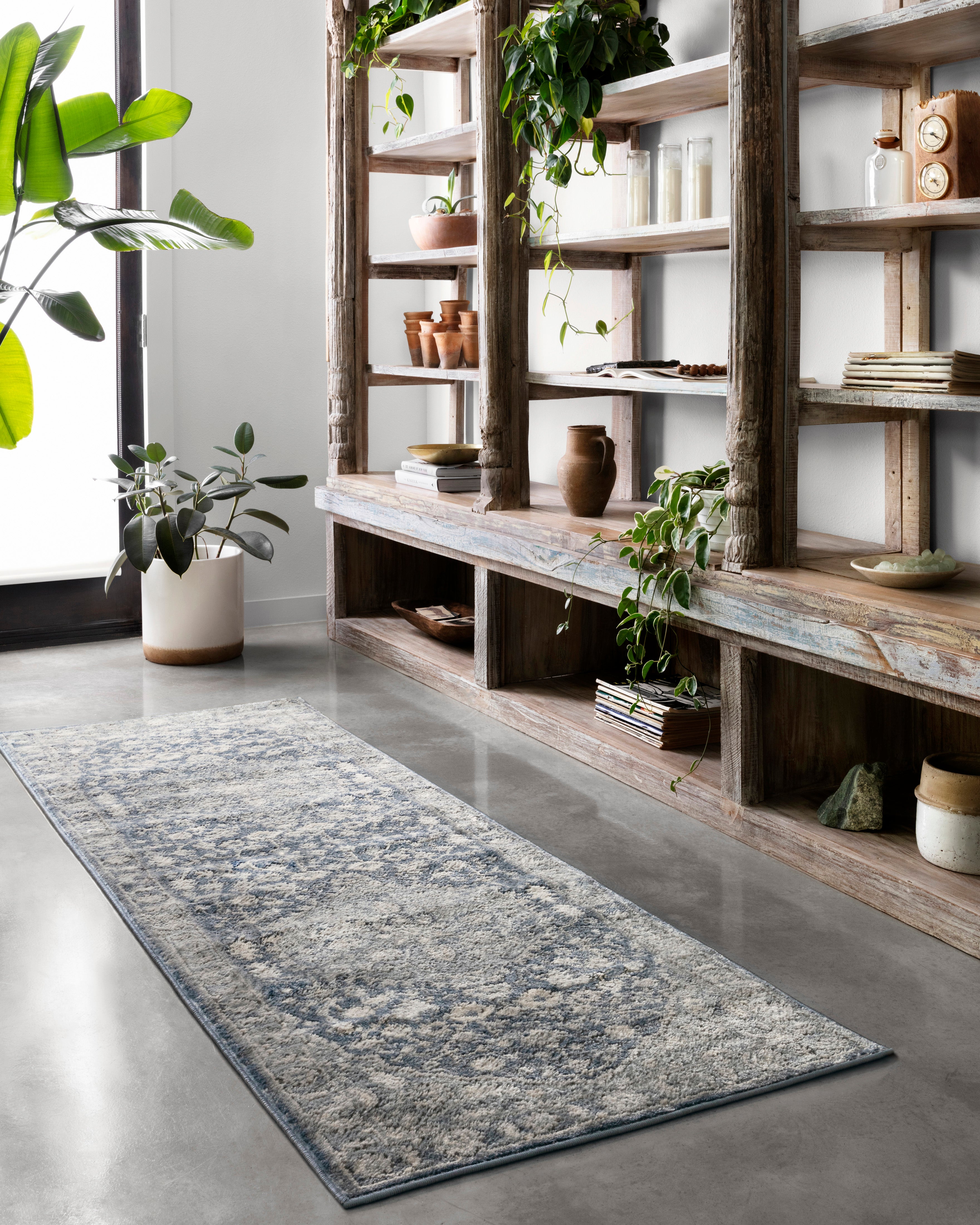 Loloi Teagan Denim / Mist Rug - Rug & Weave