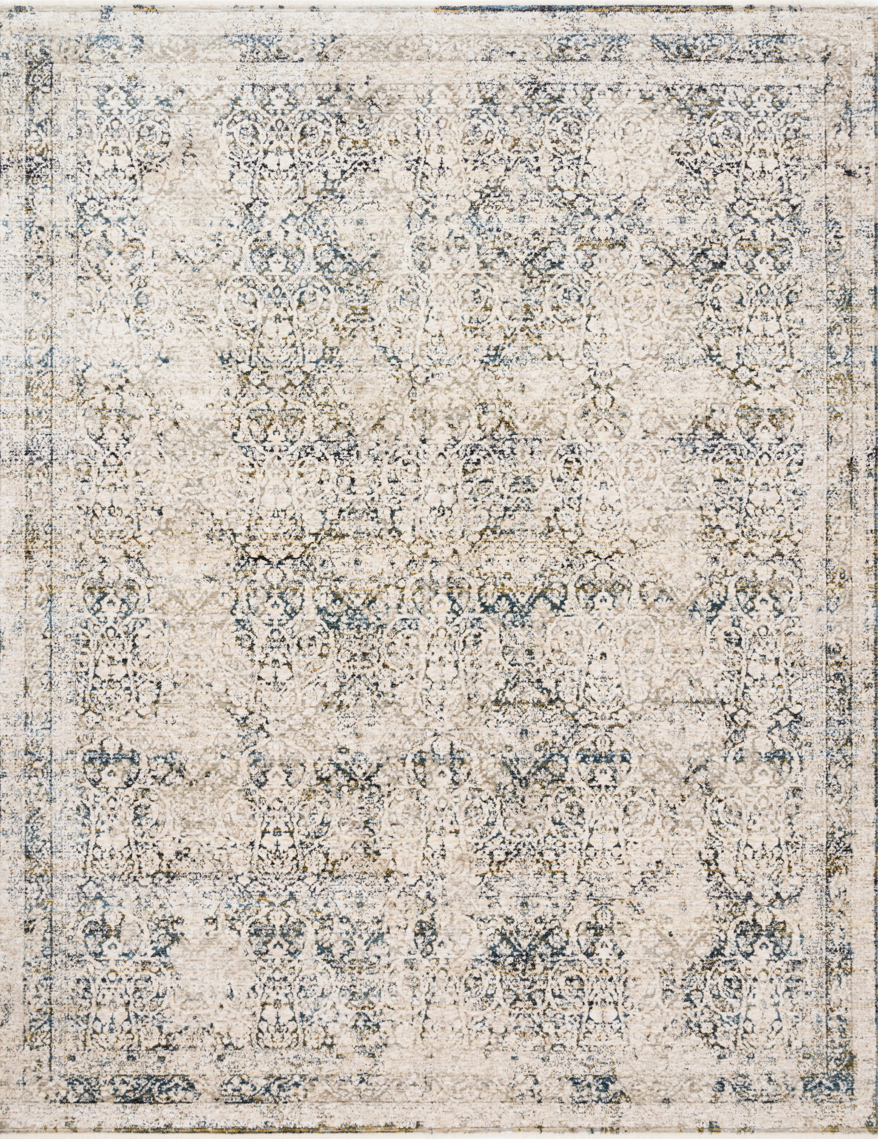 Loloi Theia Natural / Ocean Rug RUGS - patterned Loloi