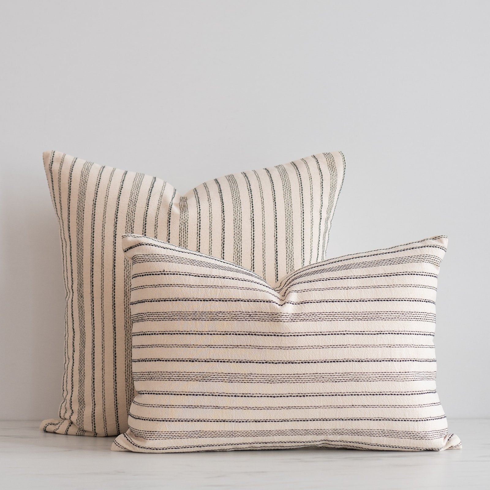 Thai Woven Stripes Pillow Cover PILLOWS - essentials Rug & Weave Pillows