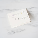 Thank You Bunting Card - Rug & Weave