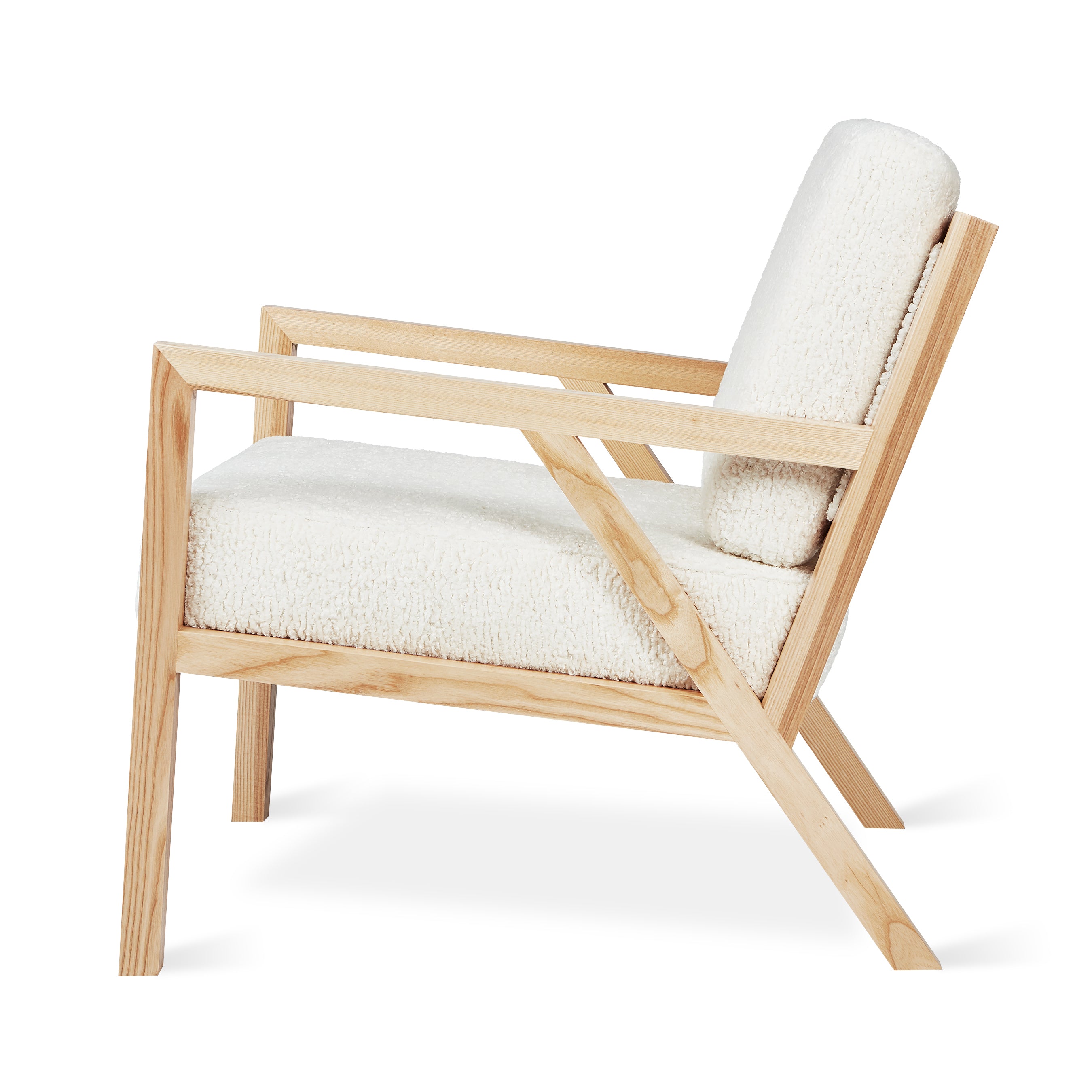 Gus* Modern Truss Lounge Chair - Rug & Weave