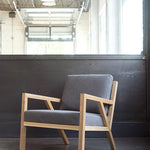 Gus* Modern Truss Lounge Chair - Rug & Weave