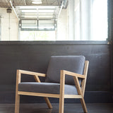 Gus* Modern Truss Lounge Chair - Rug & Weave