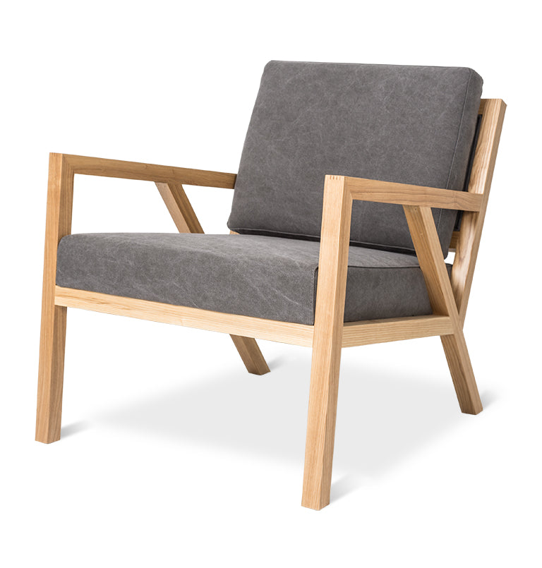 Gus* Modern Truss Lounge Chair - Rug & Weave