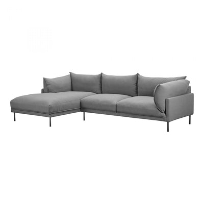 Mara Sectional - Charcoal - Rug & Weave