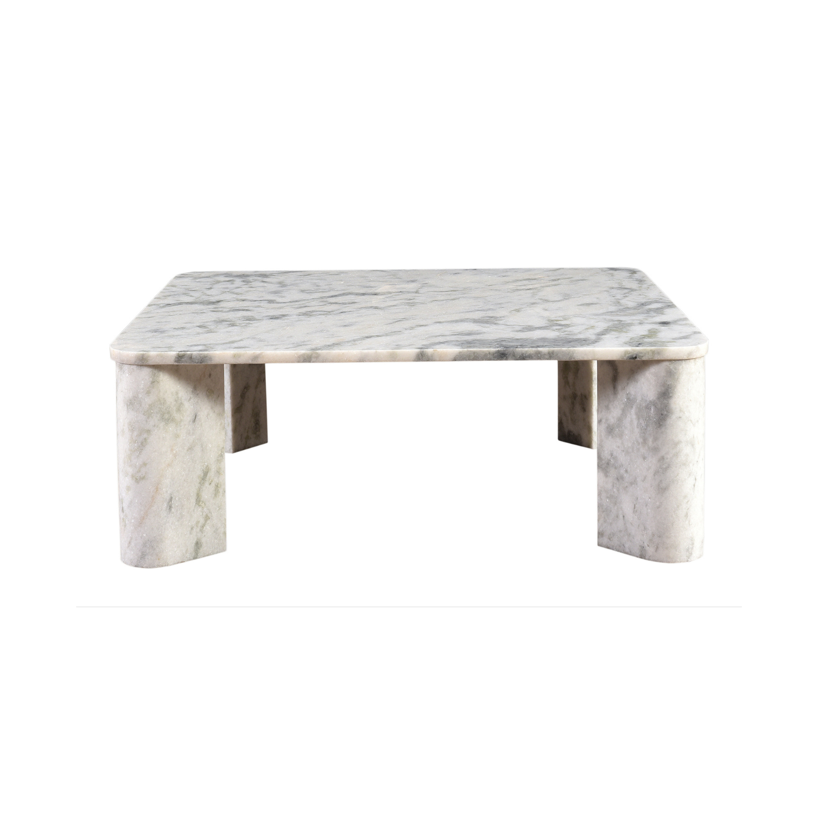 Parcel Coffee Table 4 - c - FURNITURE - coffee table - square Moe's Furniture Ashen Grey