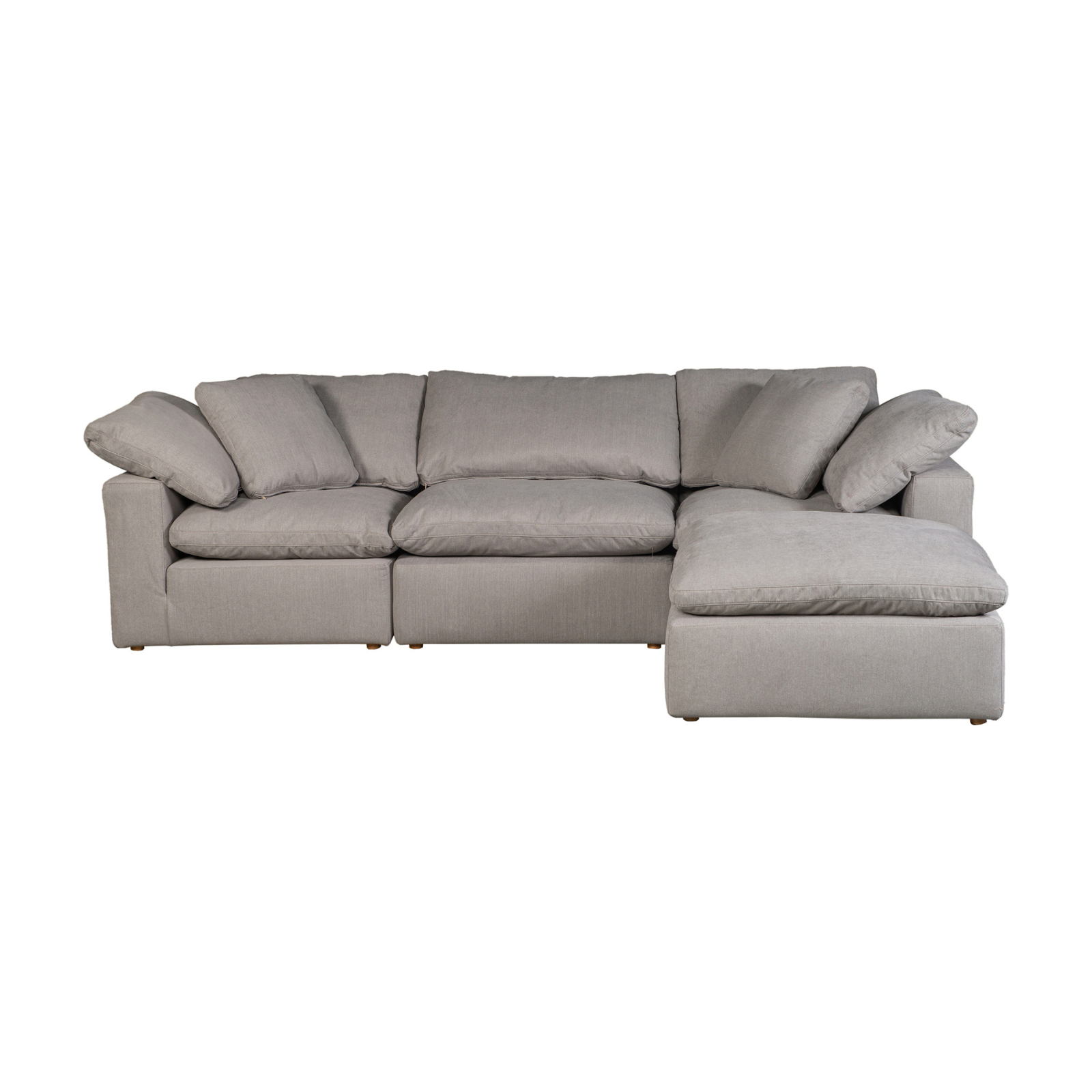 Sueno Sectional - Light Grey 2 - a - FURNITURE - sectional Moe's Furniture