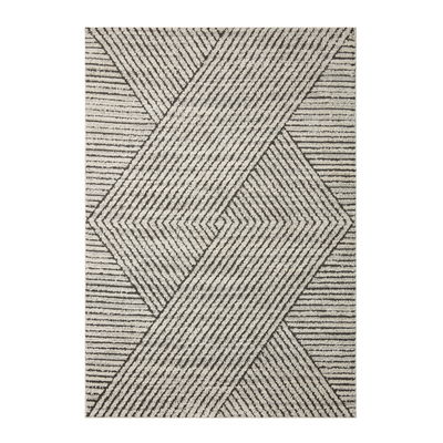Loloi Fabian Charcoal / Ivory - Rug & Weave