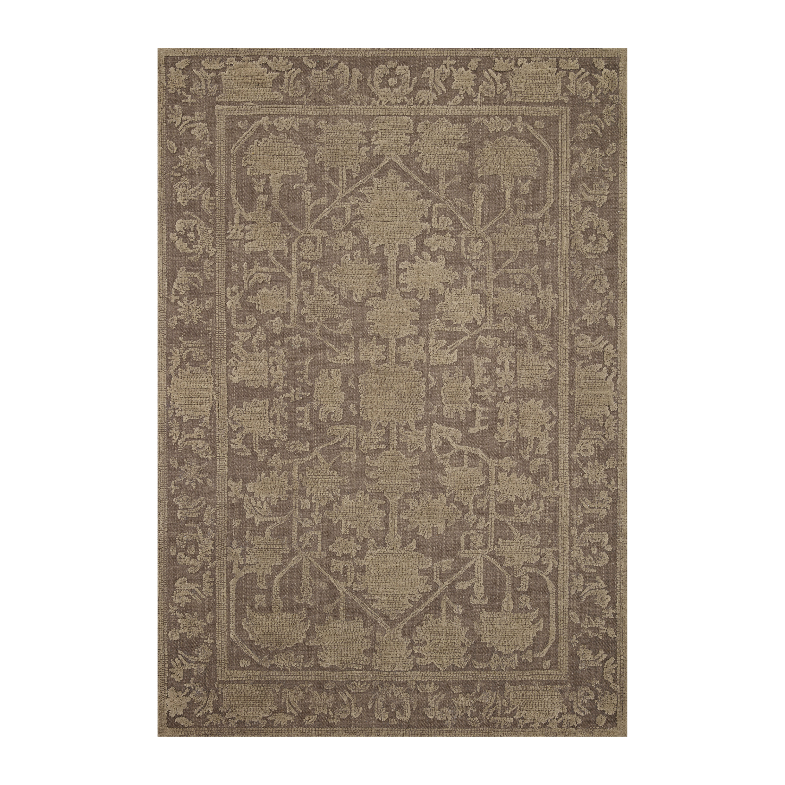 Loloi Gloria Bark / Khaki RUGS - wool Loloi 18" x 18" sample