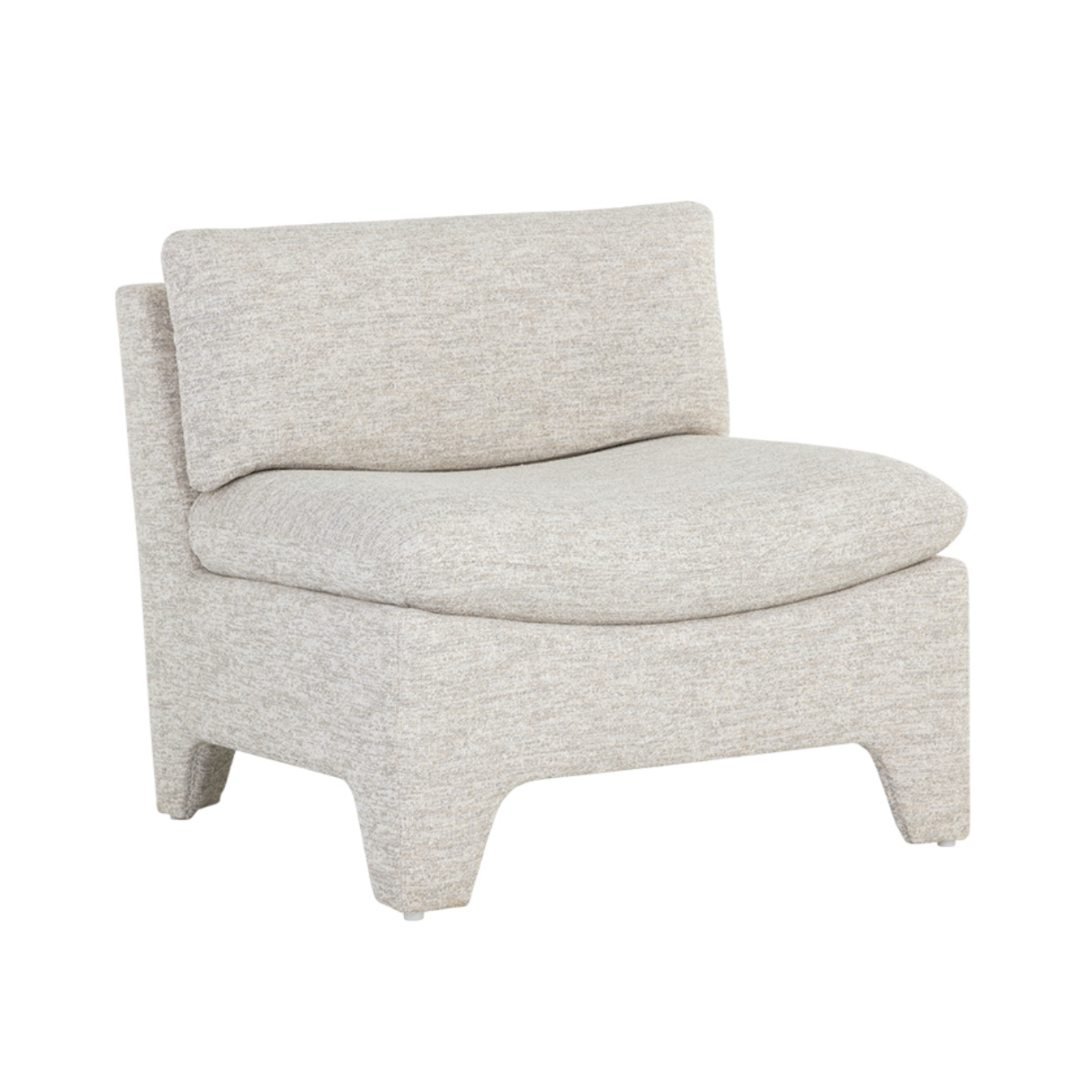 Dalia Lounge Chair - Oatmeal