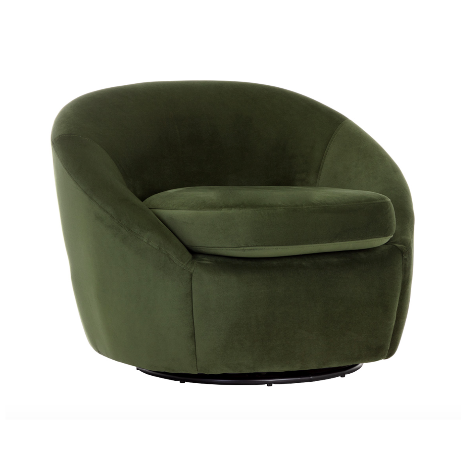 Utopia Swivel Lounge Chair - Green