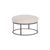 Eli Ottoman / Cream - Rug & Weave
