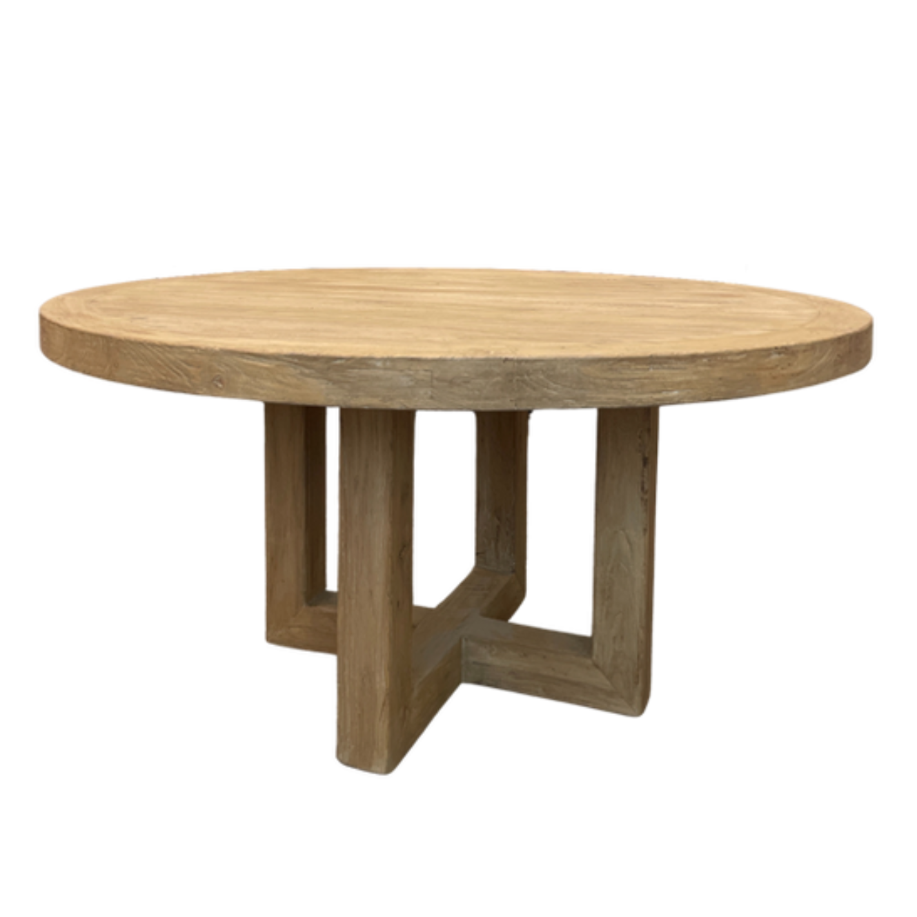 Harrison Round Dining Table, Natural