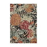 Loloi Belladonna Ivory / Lagoon Rug 0-RUGS-wool rugs Loloi