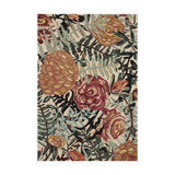 Loloi Belladonna Ivory / Lagoon Rug 0-RUGS-wool rugs Loloi