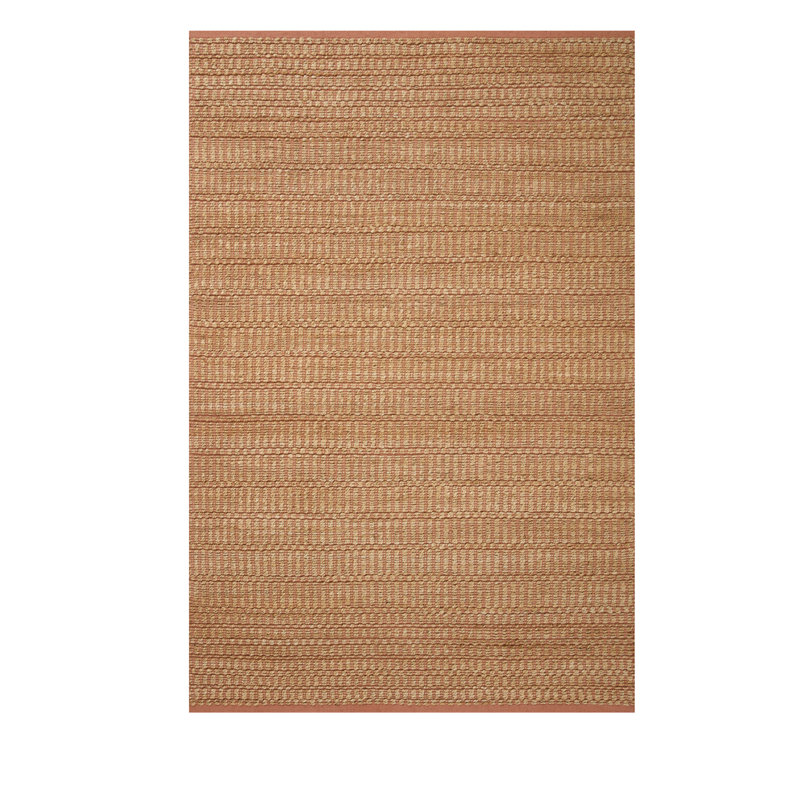 Angela Rose x Loloi Colton Natural/ Clay Rug 0-RUGS Loloi 18" x 18" (SAMPLE)