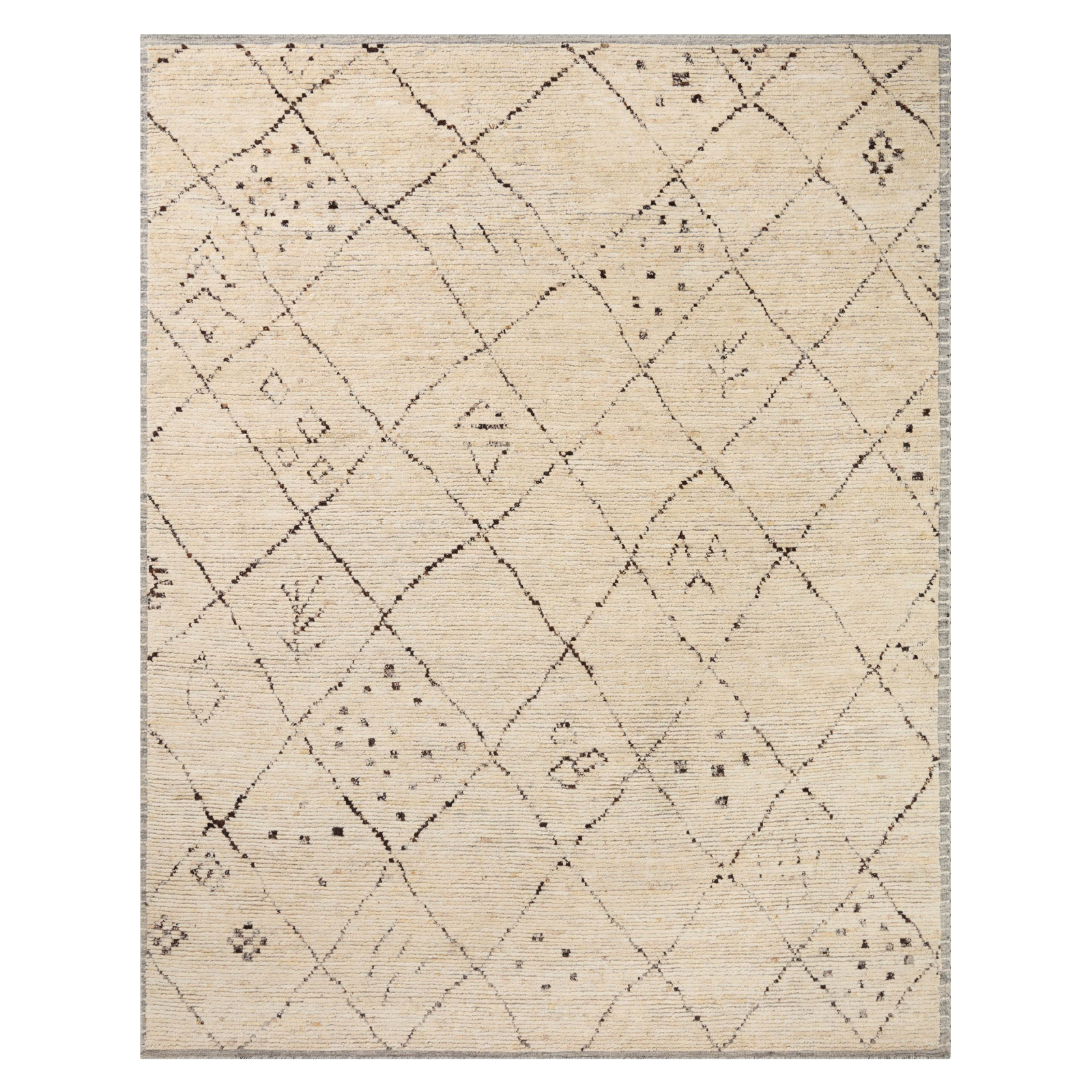 Amber Lewis x Loloi Briyana Natural / Stone 1-natural fibre rugs Loloi