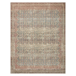 OVERSTOCK RUG - Angela Rose x Loloi Aubrey Ocean / Spice Rug - 7'6" x 9'6" IN STORE - Sale Rug Loloi