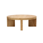 Heritage Coffee Table - Round 4 - b - FURNITURE - coffee table - round Moe's Furniture