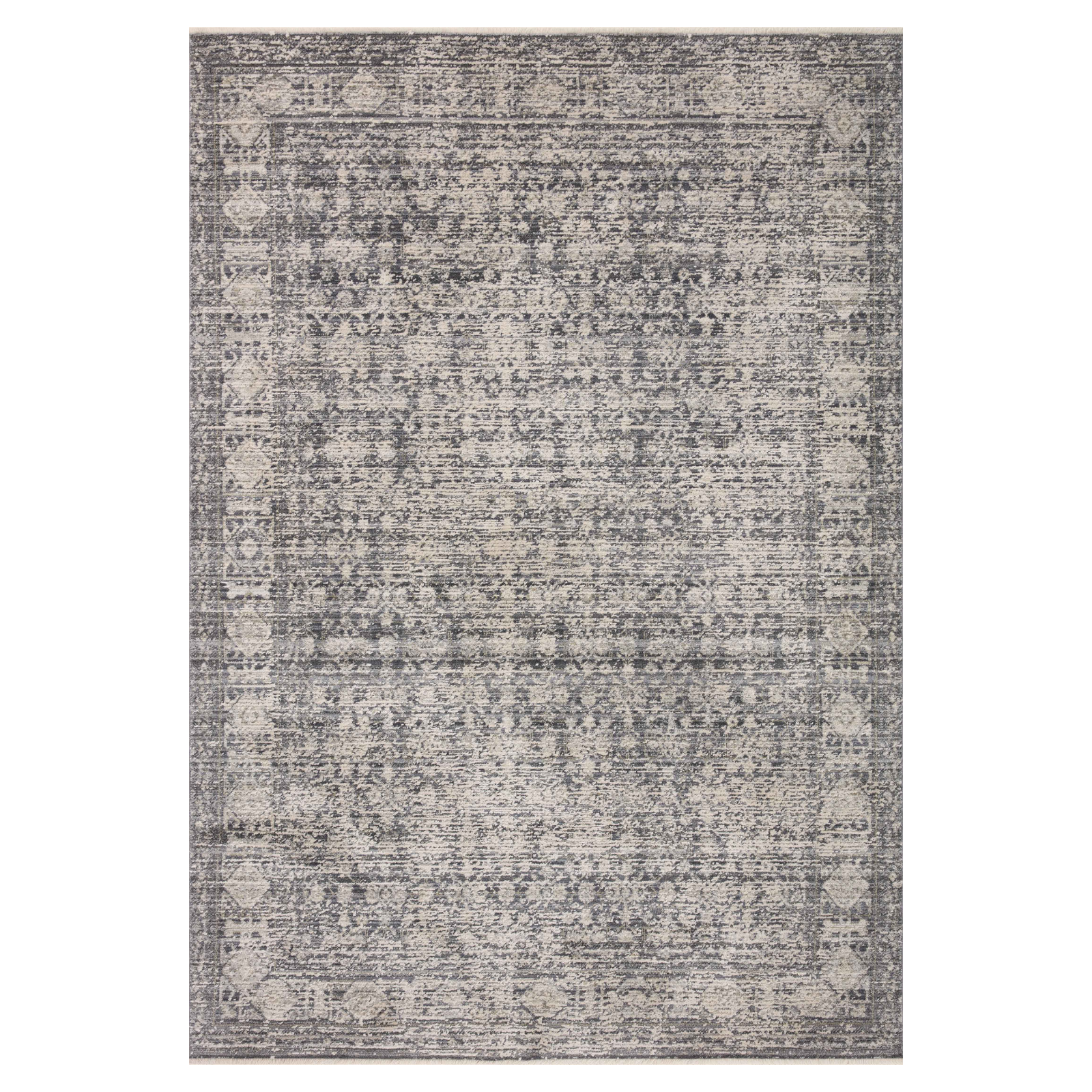 Amber Lewis x Loloi Alie Charcoal / Dove - Rug & Weave
