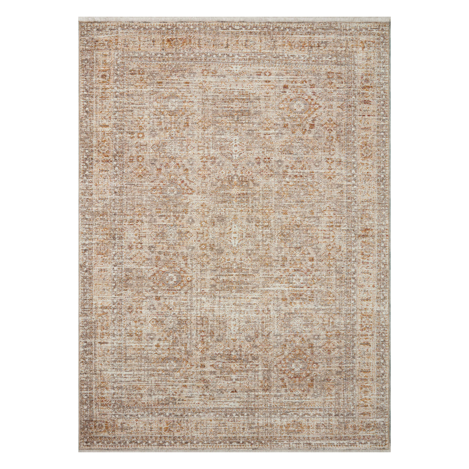 Angela Rose x Loloi Blake Oatmeal/ Spice Rug 0-RUGS Loloi 18" x 18" (SAMPLE)