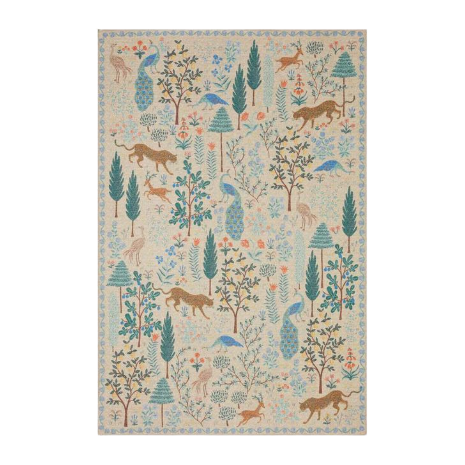 Rifle Paper Co. X Loloi/ Menagerie Forest Cream - Rug & Weave