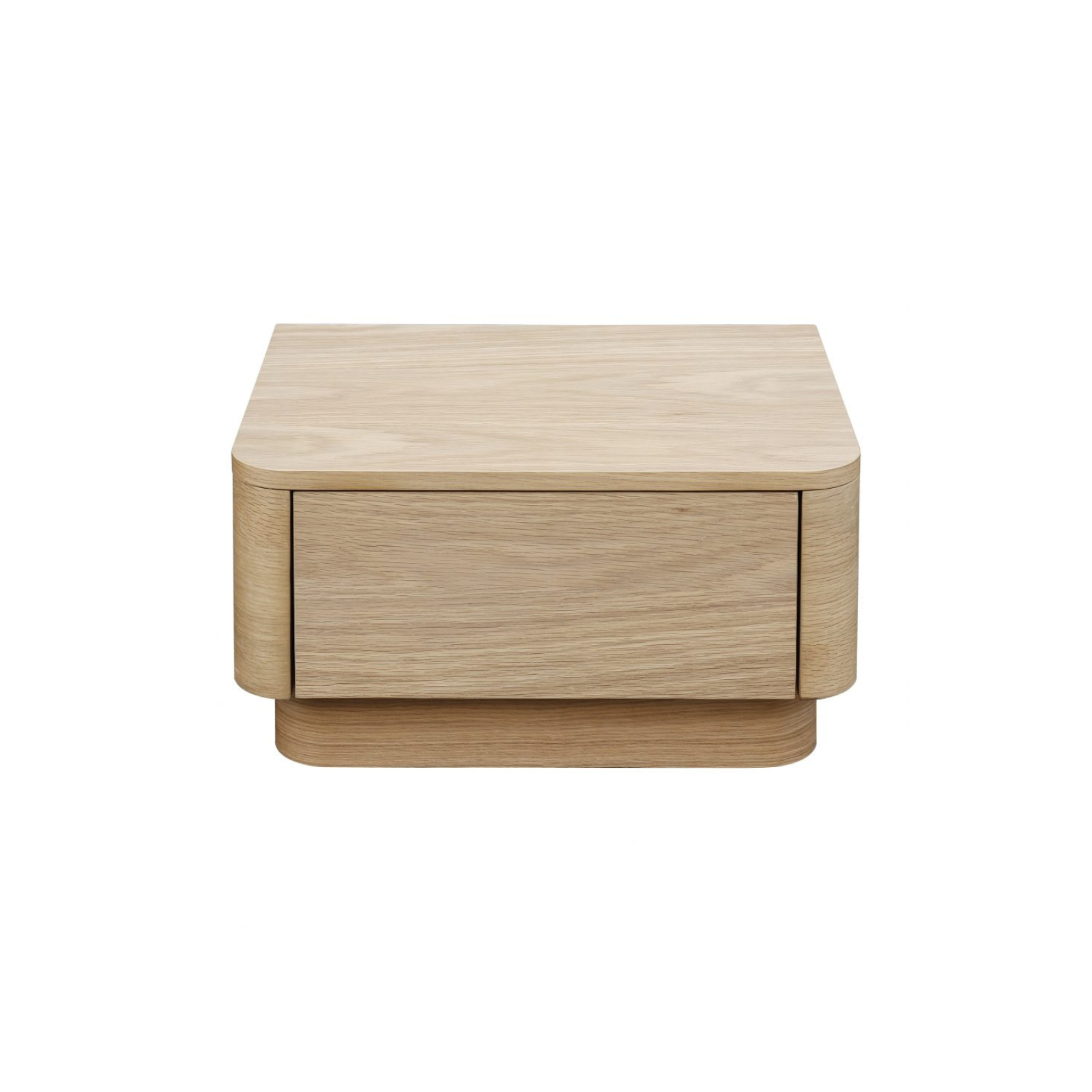 Curve Nightstand - Natural