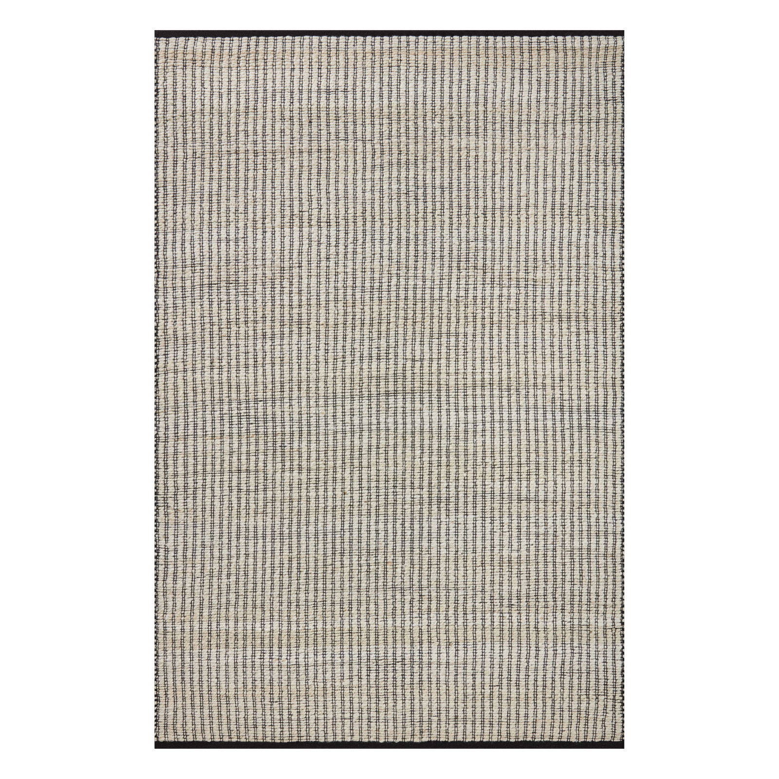Angela Rose x Loloi Colton Ivory/ Black Rug 0-RUGS Loloi 18" x 18" (SAMPLE)