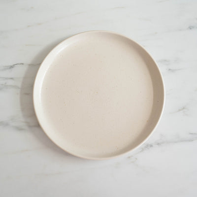 Ceramic Vanilla Plate - Rug & Weave
