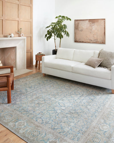 Loloi Wynter Ocean / Silver Rug - Rug & Weave