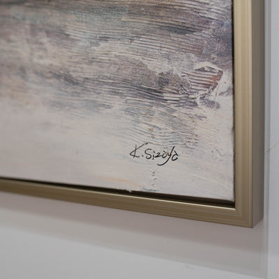 "Weswood" Framed Painting by Ksenia Sizaya - Rug & Weave