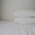White Turkish Cotton Pillowcase Set - Rug & Weave