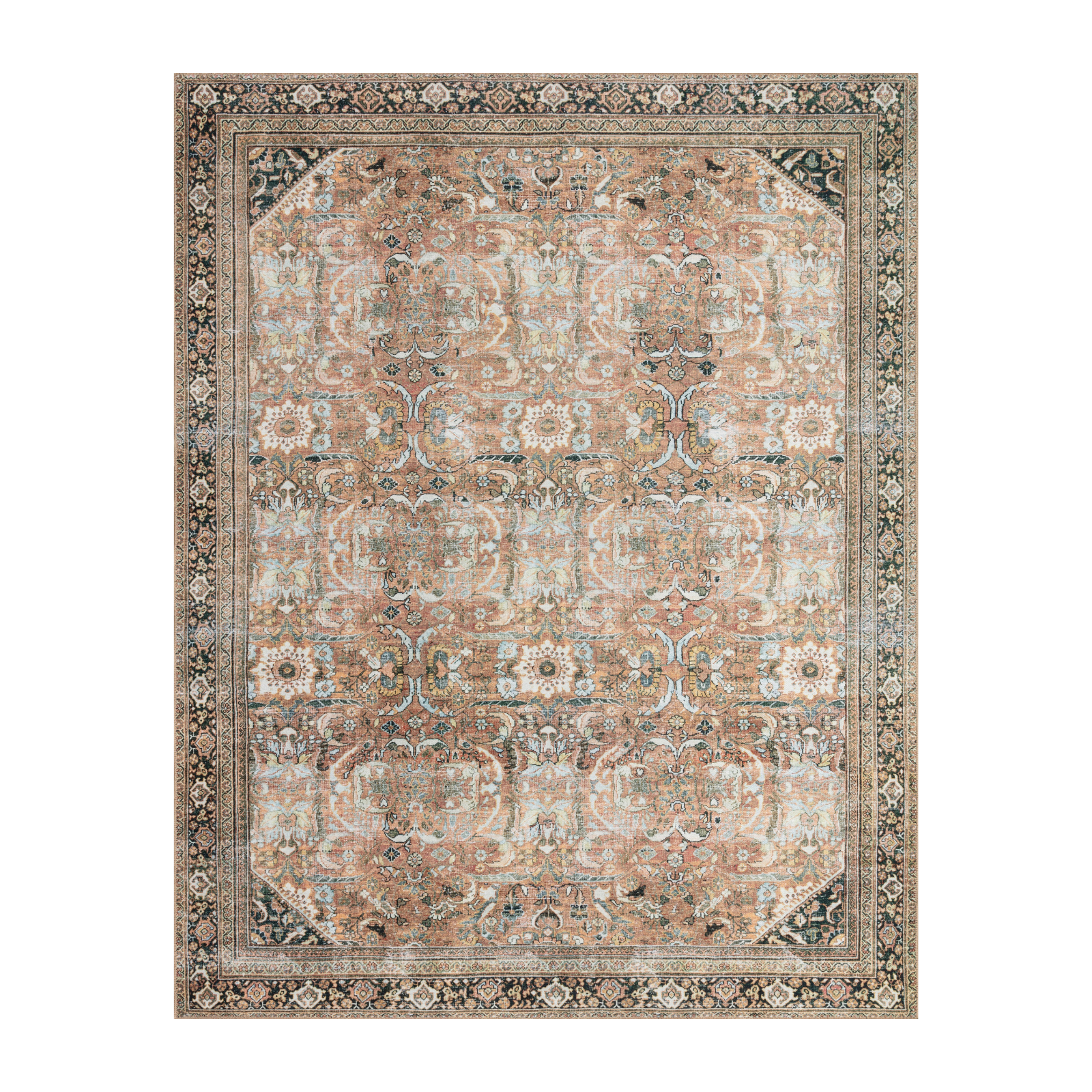 Loloi Wynter Auburn / Multi Rug 1-patterned Loloi 18" x 18" sample