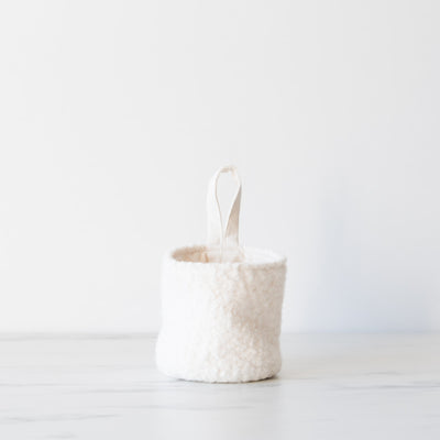 Boucle Eco-Fabric Baskets