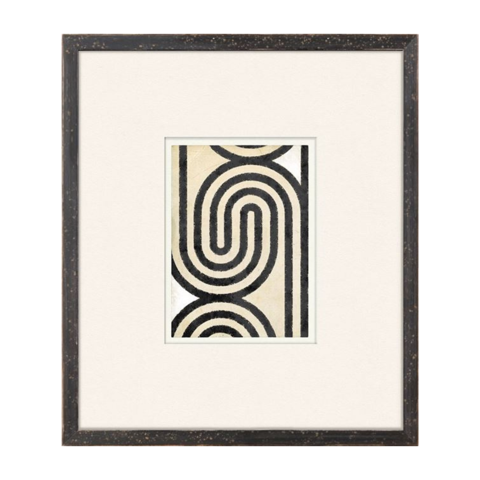 "Geometric Pattern XVII" Framed Art Print