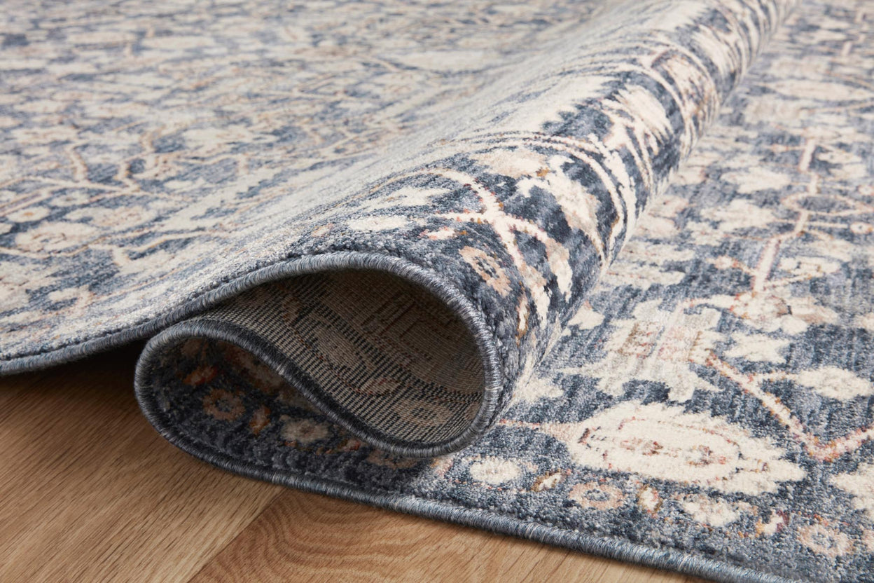 Amber Lewis x Loloi Zuma Blue / Ivory Rug - Rug & Weave