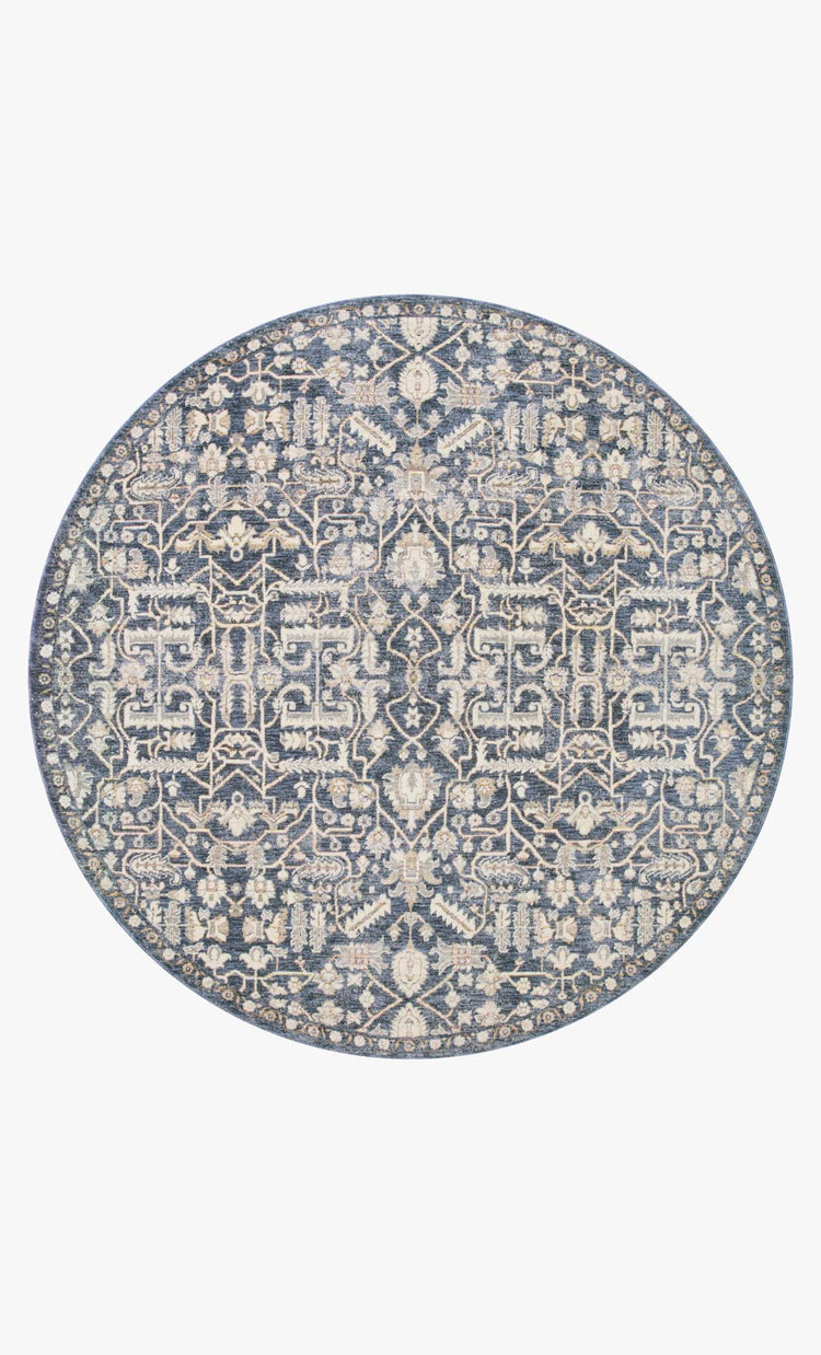 Amber Lewis x Loloi Zuma Blue / Ivory Rug - Rug & Weave